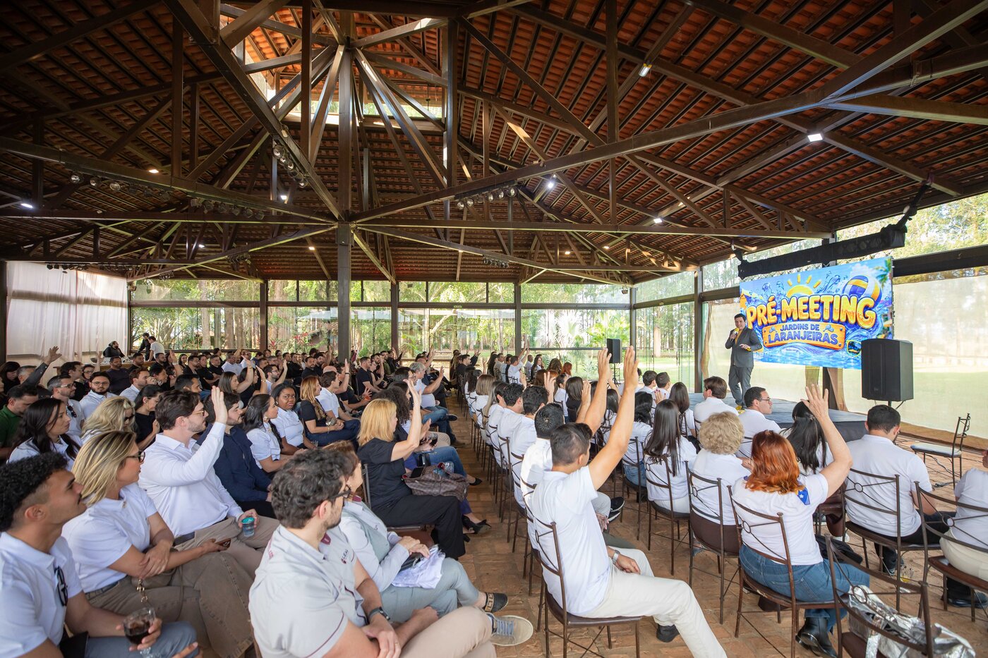 Pré-Meeting Jardins de Laranjeiras lotado