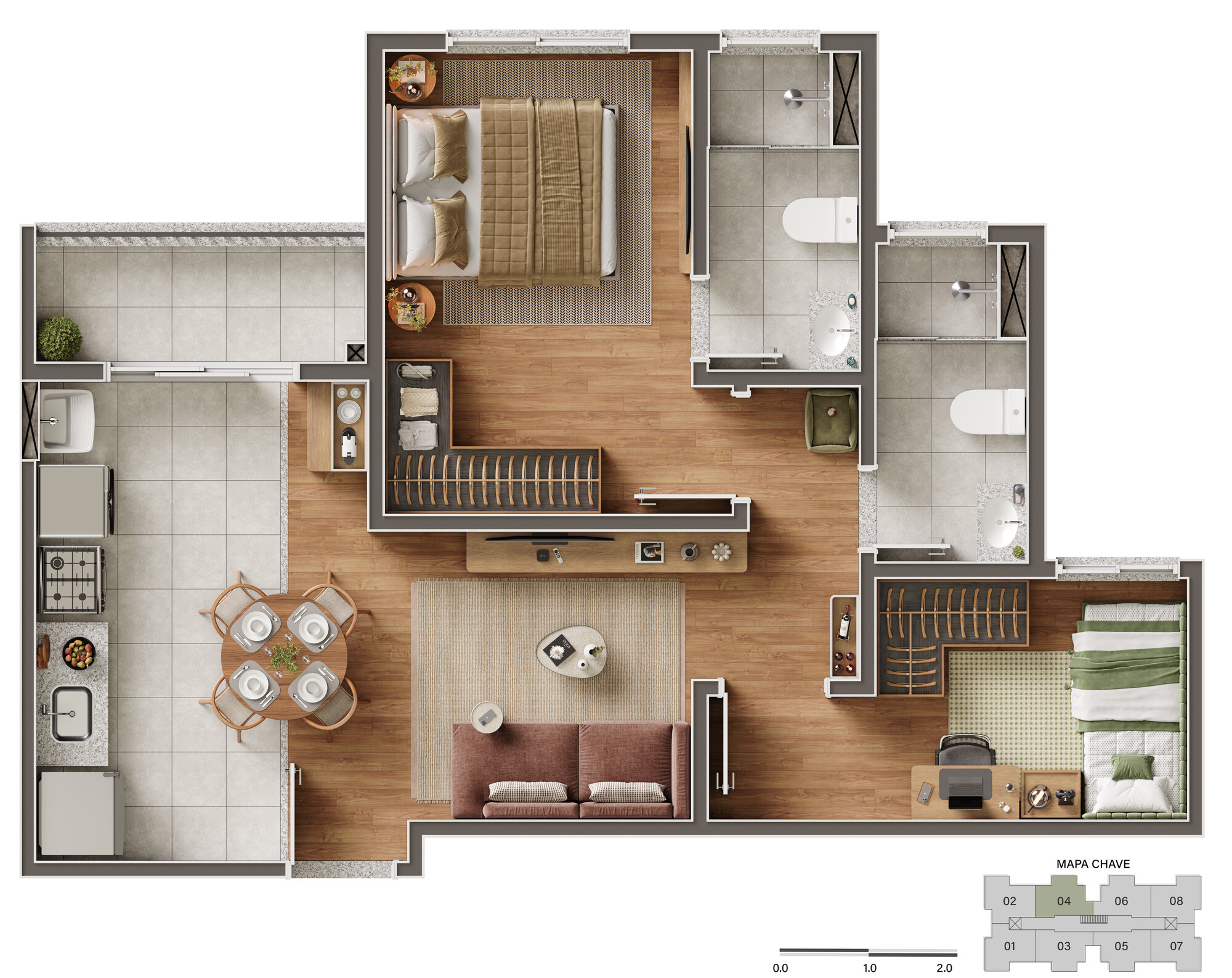 Planta Tipo Final 04